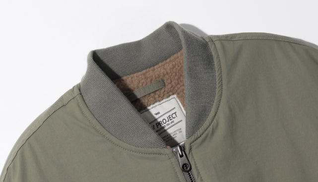 ダブルユーブイプロジェクト(WV PROJECT)  Warm Overfit MA-1 Jacket Khaki MJOT7413