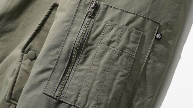 ダブルユーブイプロジェクト(WV PROJECT)  Warm Overfit MA-1 Jacket Khaki MJOT7413