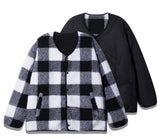 ダブルユーブイプロジェクト(WV PROJECT)  Cheki Reversible No-Color Jacket Black CJOT7430