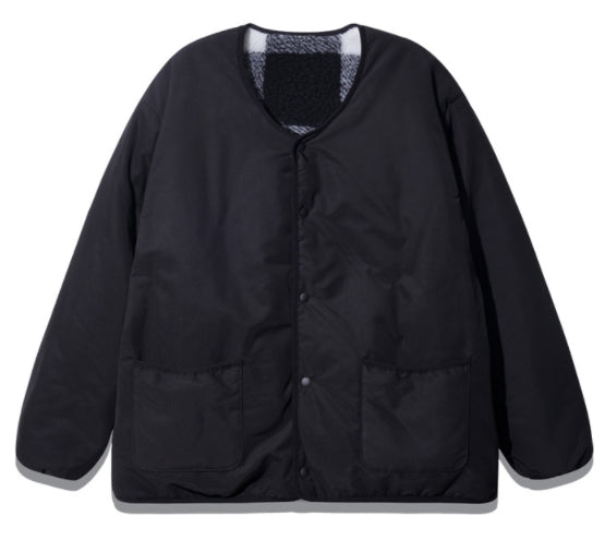 ダブルユーブイプロジェクト(WV PROJECT)  Cheki Reversible No-Color Jacket Black CJOT7430