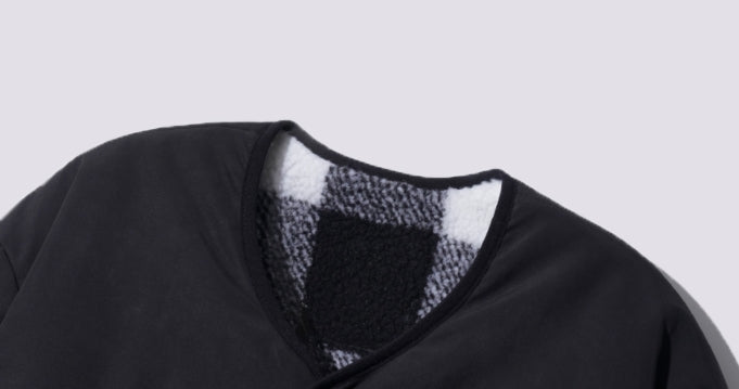 ダブルユーブイプロジェクト(WV PROJECT)  Cheki Reversible No-Color Jacket Black CJOT7430