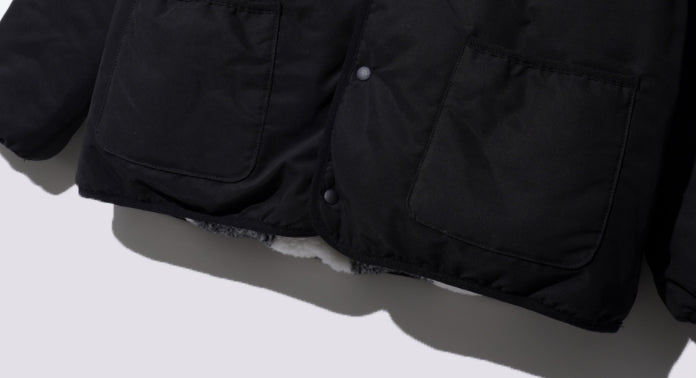 ダブルユーブイプロジェクト(WV PROJECT)  Cheki Reversible No-Color Jacket Black CJOT7430