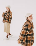 ダブルユーブイプロジェクト(WV PROJECT)  Cheki Reversible No-Color Jacket Brown CJOT7430