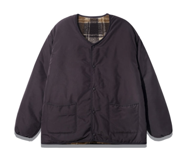 ダブルユーブイプロジェクト(WV PROJECT)  Cheki Reversible No-Color Jacket Brown CJOT7430
