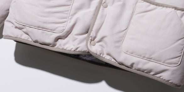 ダブルユーブイプロジェクト(WV PROJECT)  Cheki Reversible No-Color Jacket Cream CJOT7430