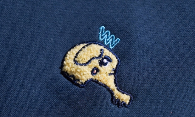 ダブルユーブイプロジェクト(WV PROJECT)  Looking Sweat Shirt Navy SMMT7445