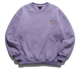 ダブルユーブイプロジェクト(WV PROJECT)  Looking Sweat Shirt lavender SMMT7445