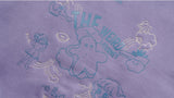 ダブルユーブイプロジェクト(WV PROJECT)  Looking Sweat Shirt lavender SMMT7445