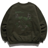 ダブルユーブイプロジェクト(WV PROJECT)  Looking Sweat Shirt Khaki SMMT7445