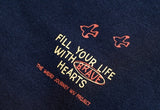 ダブルユーブイプロジェクト(WV PROJECT) Brave Heart Sweat Shirt Navy SMMT7443