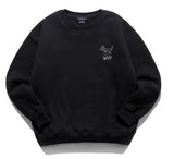 ダブルユーブイプロジェクト(WV PROJECT) Friends Sweat Shirt Black SMMT7440