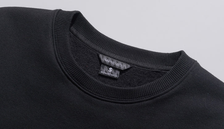 ダブルユーブイプロジェクト(WV PROJECT) Friends Sweat Shirt Black SMMT7440