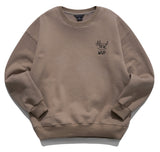 ダブルユーブイプロジェクト(WV PROJECT) Friends Sweat Shirt Cocoa SMMT7440