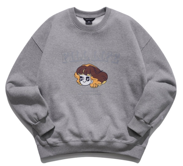 ダブルユーブイプロジェクト(WV PROJECT) Wonder Sweat Shirt Gray SMMT7444