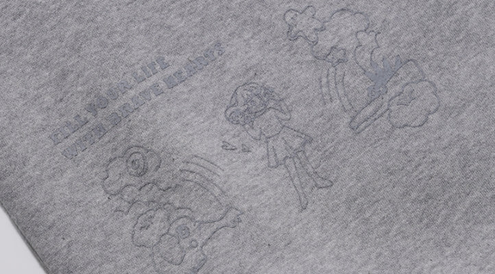 ダブルユーブイプロジェクト(WV PROJECT) Wonder Sweat Shirt Gray SMMT7444