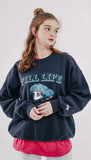 ダブルユーブイプロジェクト(WV PROJECT) Wonder Sweat Shirt Navy SMMT7444