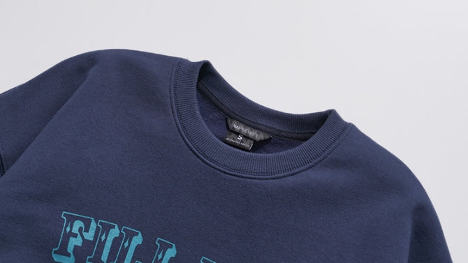 ダブルユーブイプロジェクト(WV PROJECT) Wonder Sweat Shirt Navy SMMT7444