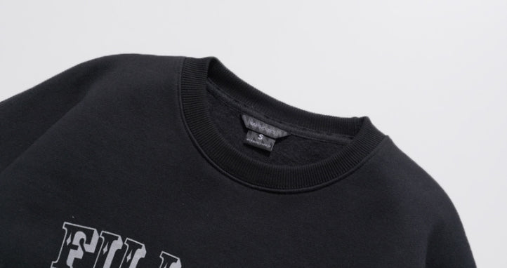 ダブルユーブイプロジェクト(WV PROJECT) Wonder Sweat Shirt Black SMMT7444