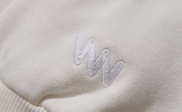 ダブルユーブイプロジェクト(WV PROJECT) Wonder Sweat Shirt Cream SMMT7444