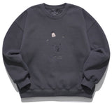 ダブルユーブイプロジェクト(WV PROJECT) Bearp Sweat Shirt DarkGrey MJMT7449