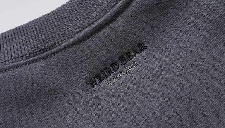 ダブルユーブイプロジェクト(WV PROJECT) Bearp Sweat Shirt DarkGrey MJMT7449