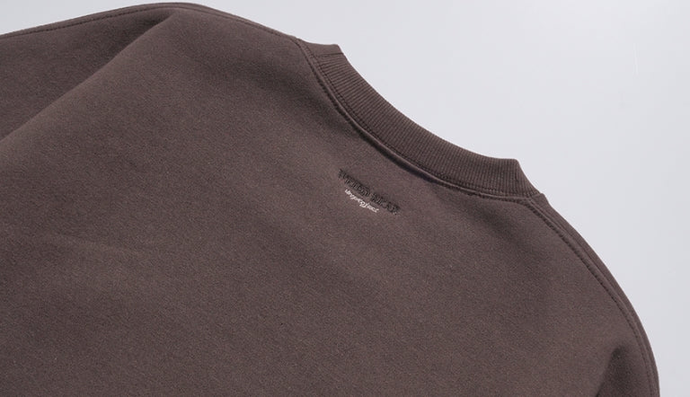 ダブルユーブイプロジェクト(WV PROJECT) Bearp Sweat Shirt Brown MJMT7449
