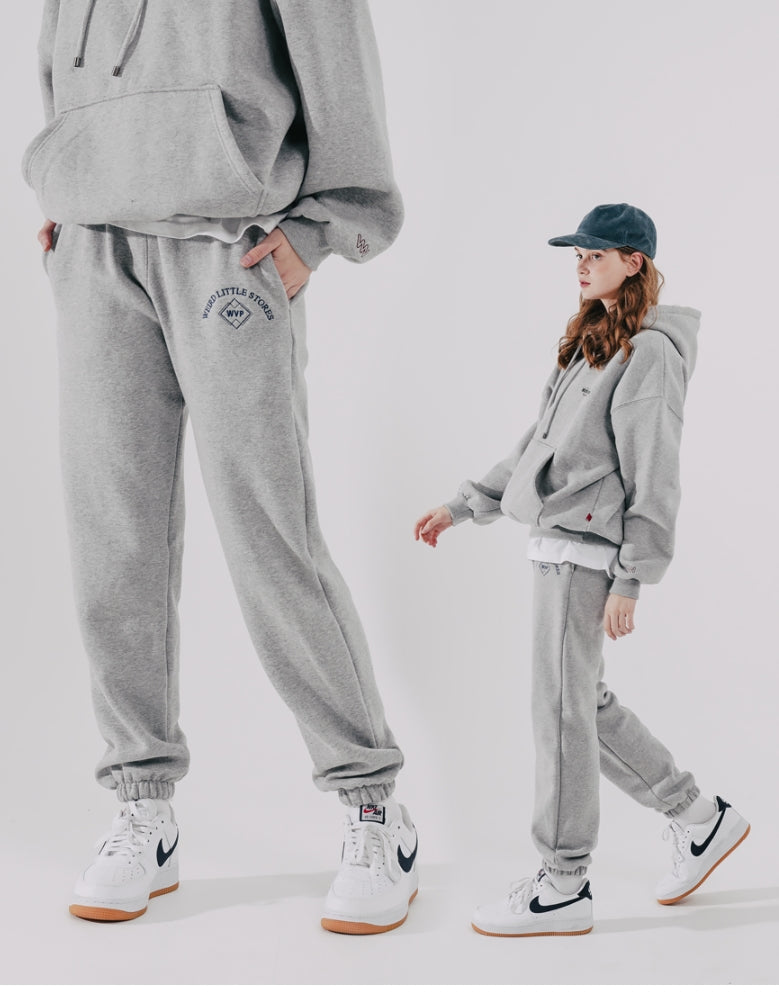 ダブルユーブイプロジェクト(WV PROJECT) Freny Lounge Sweatpants Gray CJLP7442