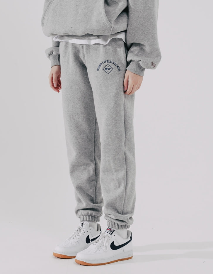 ダブルユーブイプロジェクト(WV PROJECT) Freny Lounge Sweatpants Gray CJLP7442