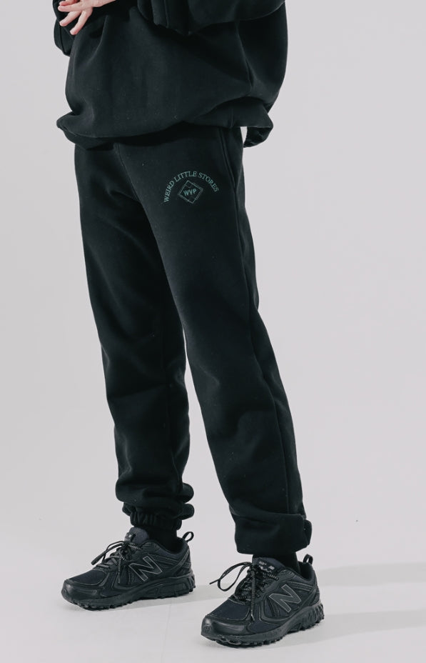 ダブルユーブイプロジェクト(WV PROJECT) Freny Lounge Sweatpants Black CJLP7442