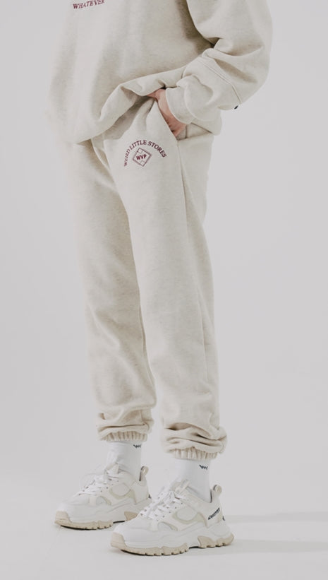 ダブルユーブイプロジェクト(WV PROJECT) Freny Lounge Sweatpants Oatmeal CJLP7442