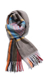 ダブルユーブイプロジェクト(WV PROJECT) Creamy Check Muffler Beige CJAC7457