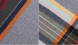 ダブルユーブイプロジェクト(WV PROJECT) Creamy Check Muffler Charcoal CJAC7457