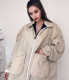 トレンディウビ(Trendywoobi) beige 2 color Jacket