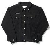 NOMANUAL(ノーマニュアル) CORDUROY SET-UP JACKET - BLACK