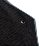 NOMANUAL(ノーマニュアル) CORDUROY SET-UP JACKET - BLACK