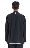 NOMANUAL(ノーマニュアル) NYLON SET-UP JACKET - BLACK