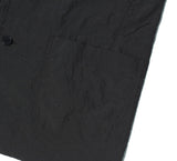 NOMANUAL(ノーマニュアル) NYLON SET-UP JACKET - BLACK