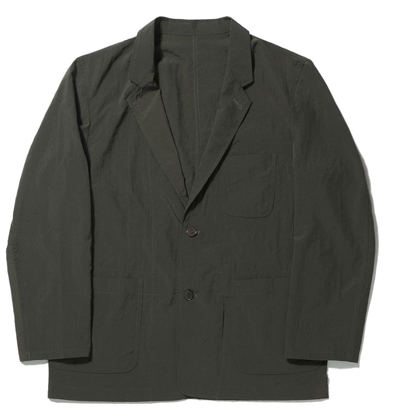 NOMANUAL(ノーマニュアル) NYLON SET-UP JACKET - KHAKI