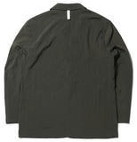 NOMANUAL(ノーマニュアル) NYLON SET-UP JACKET - KHAKI