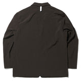 NOMANUAL(ノーマニュアル) NYLON SET-UP JACKET - BROWN