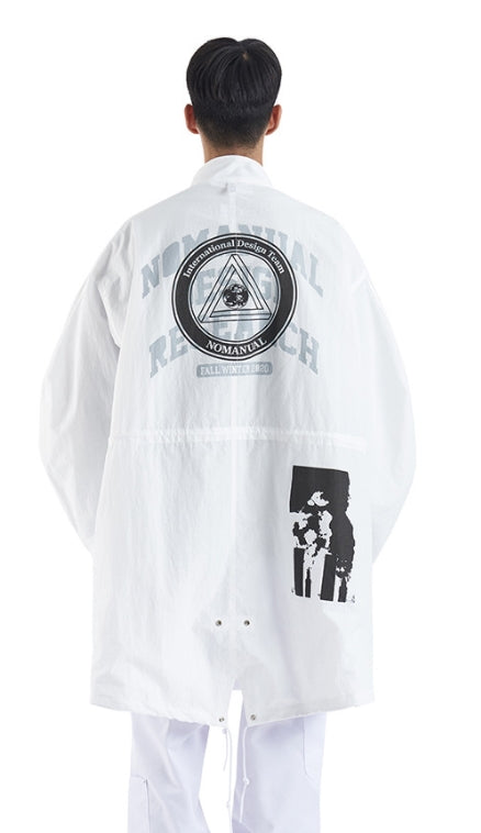NOMANUAL(ノーマニュアル) A.GPH M-65 JACKET - WHITE