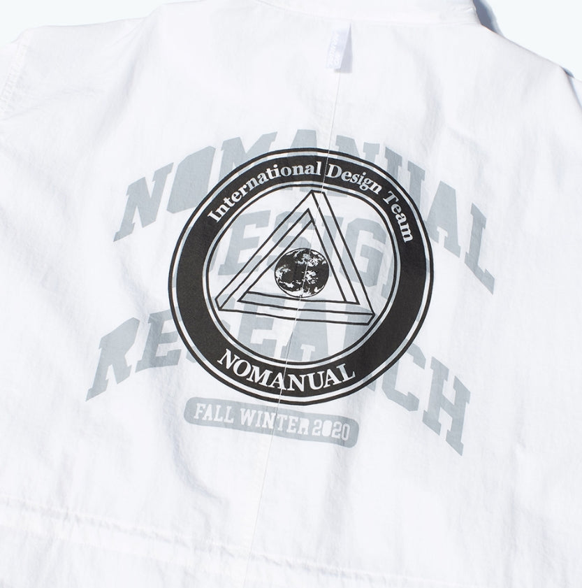 NOMANUAL(ノーマニュアル) A.GPH M-65 JACKET - WHITE
