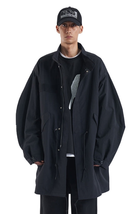 NOMANUAL(ノーマニュアル) A.GPH M-65 JACKET - BLACK