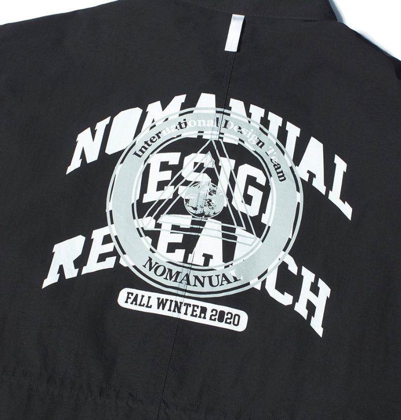 NOMANUAL(ノーマニュアル) A.GPH M-65 JACKET - BLACK