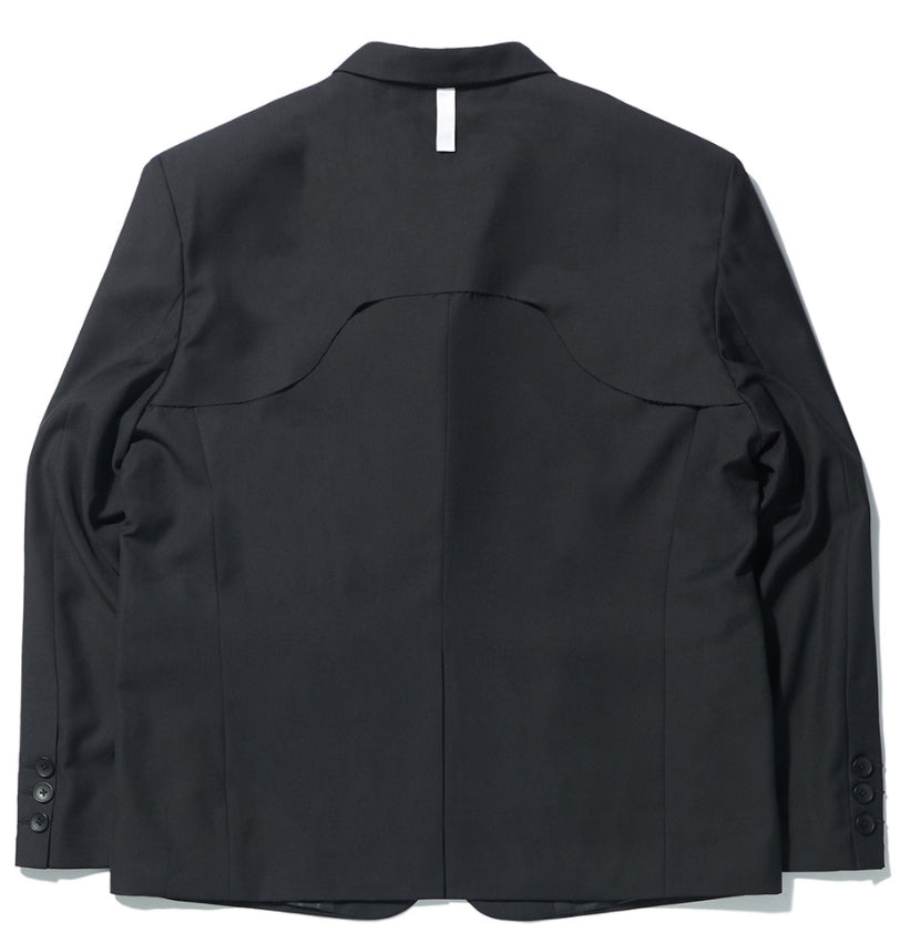 NOMANUAL(ノーマニュアル) D.F BLAZER JACKET - BLACK