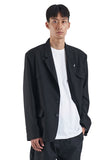 NOMANUAL(ノーマニュアル) D.F BLAZER JACKET - BLACK