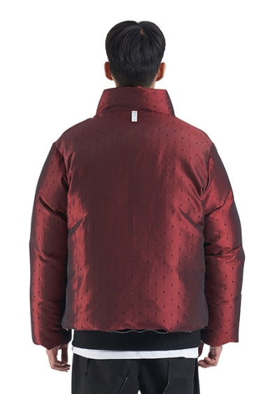 NOMANUAL(ノーマニュアル) GOOSE DOWN PUFFER JACKET - RED