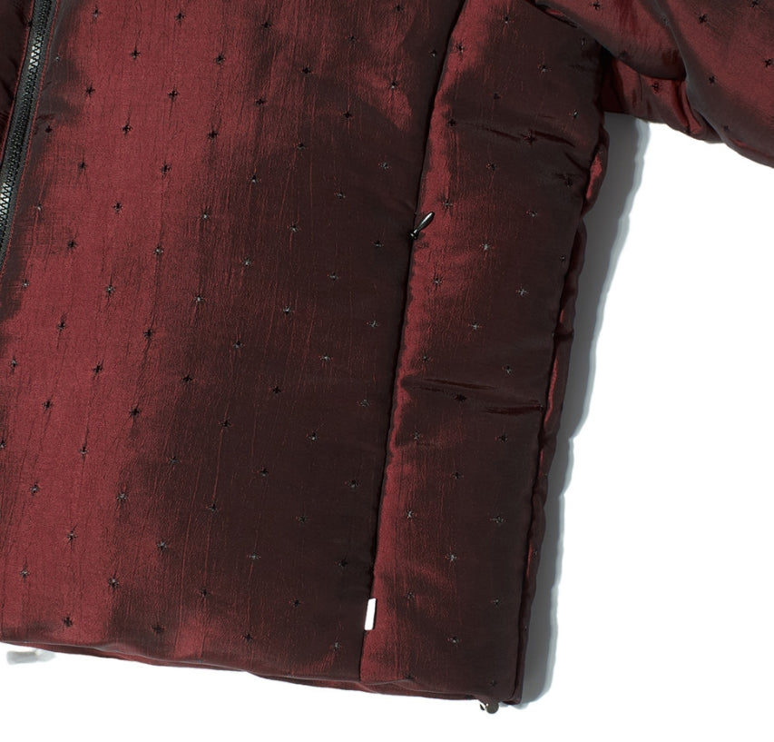 NOMANUAL(ノーマニュアル) GOOSE DOWN PUFFER JACKET - RED