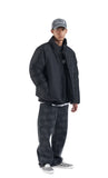 NOMANUAL(ノーマニュアル) GOOSE DOWN PUFFER JACKET - BLACK