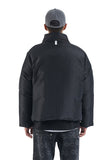 NOMANUAL(ノーマニュアル) GOOSE DOWN PUFFER JACKET - BLACK